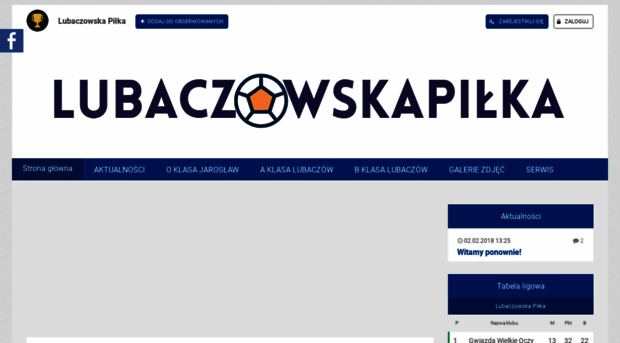 lubaczowskapilka.futbolowo.pl