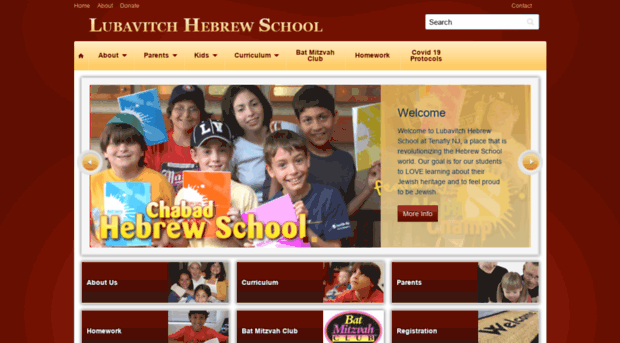 lubavitchhebrewschool.com