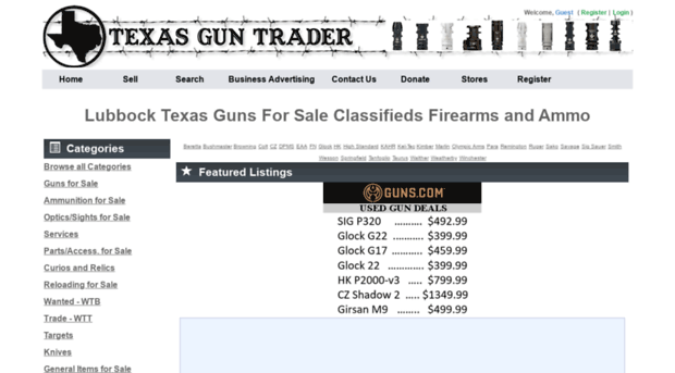 lubbock.texasguntrader.com