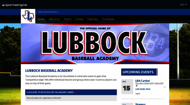 lubbockbaseballacademy.com