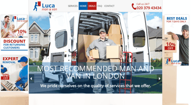lucamanandvan.co.uk
