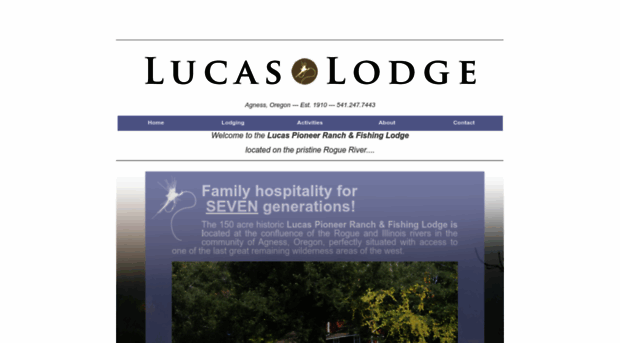 lucaslodgeoregon.com