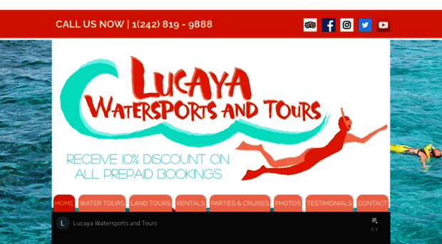 lucayawatersports.com