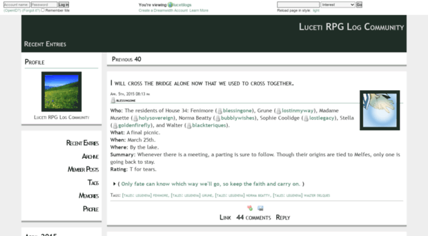 lucetilogs.dreamwidth.org