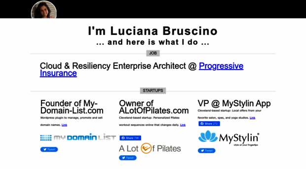 lucianabruscino.com