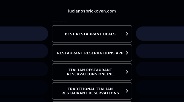 lucianosbrickoven.com