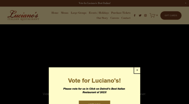 lucianositaliancuisine.com