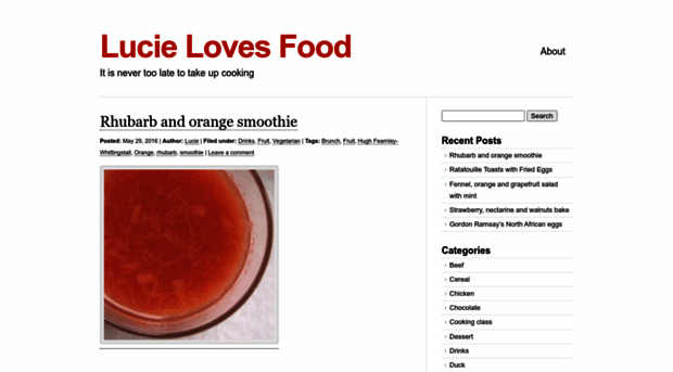 lucielovesfood.com