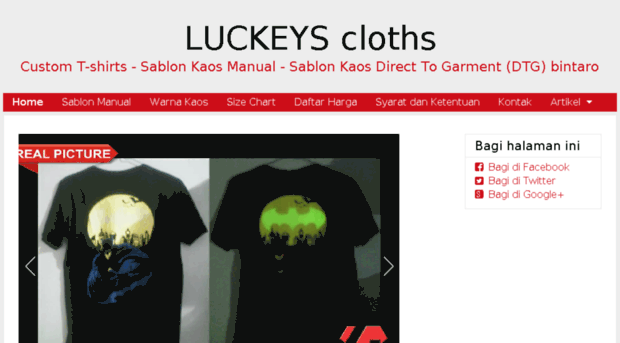 luckeyscloths.com