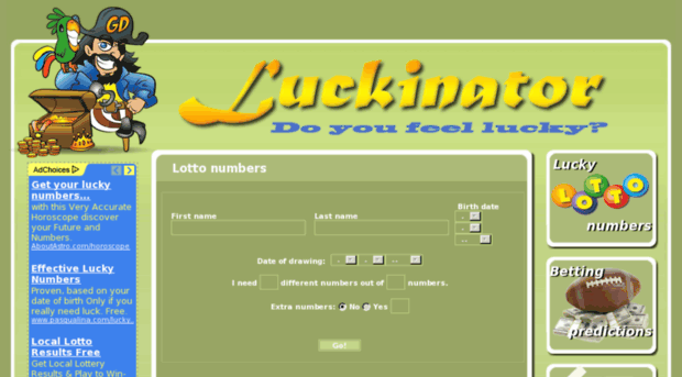 luckinator.com