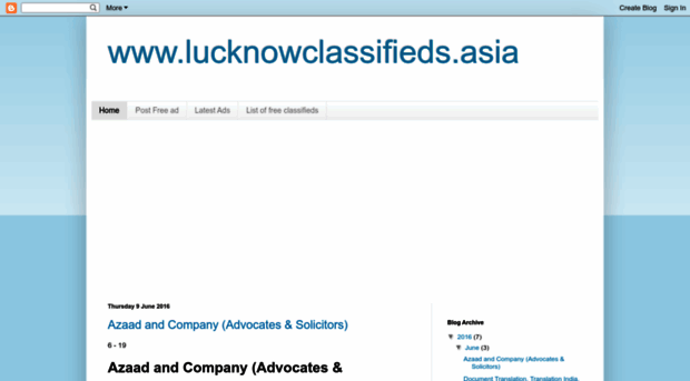 lucknowclassifiedasia.blogspot.com