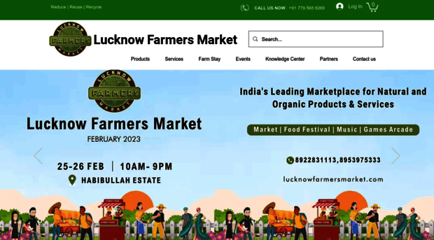 lucknowfarmersmarket.com