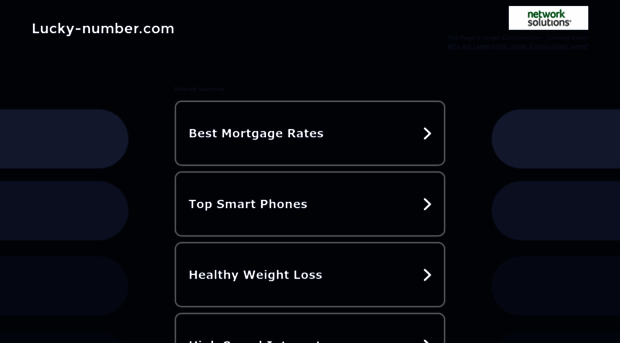 lucky-number.com