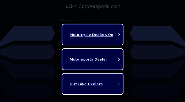 lucky13powersports.com