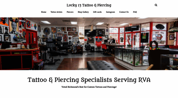 lucky13tattooinc.com