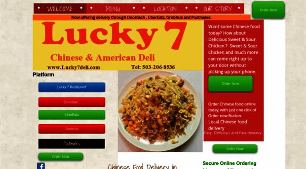 lucky7deli.com