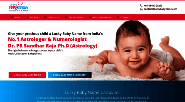 luckybabyname.com