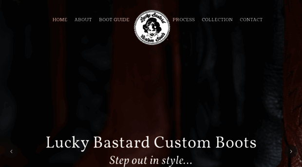 luckybastardcustomboots.com