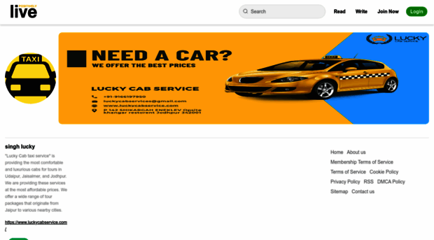 luckycabservice.livepositively.com
