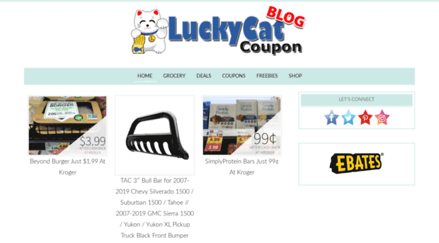 luckycatcoupon.com