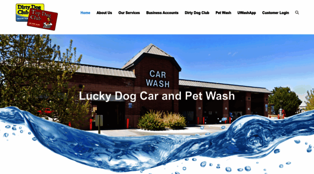 luckydogcarwash.com