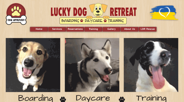 luckydogretreat.com