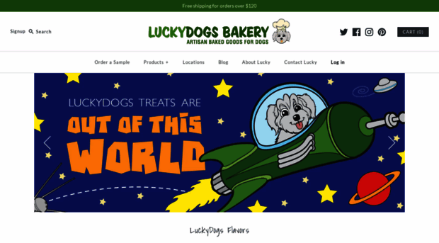 luckydogsbakery.com