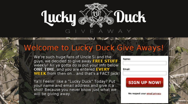 luckyduckgiveaway.com