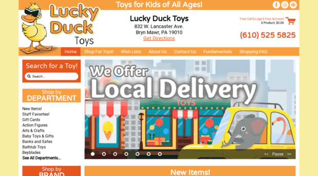 luckyducktoys.com