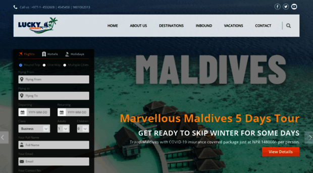 luckyholidays.com.np