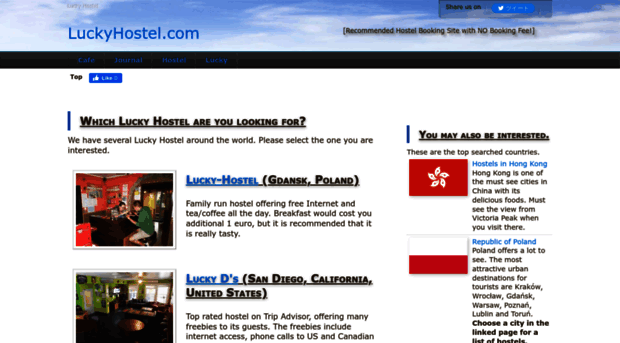 luckyhostel.com