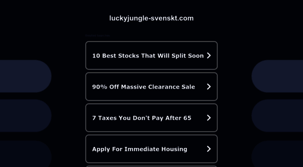 luckyjungle-svenskt.com