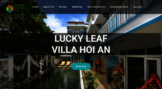 luckyleafvilla.com