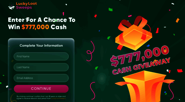 luckylootsweeps.com