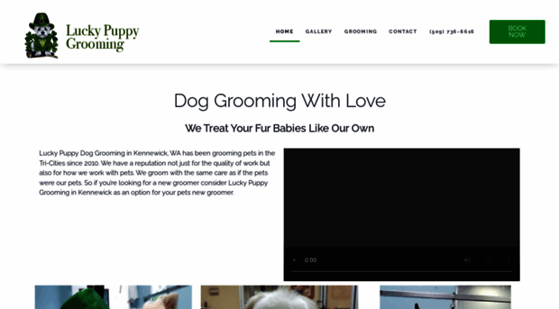 luckypuppygrooming.com