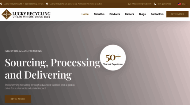 luckyrecycling.com