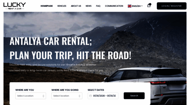 luckyrentacar.net