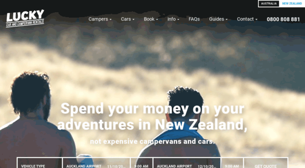 luckyrentals.co.nz