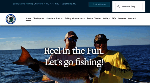 luckystrikefishingcharters.com