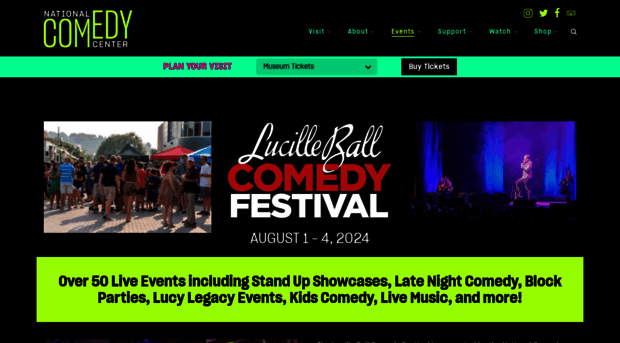 lucycomedyfest.com