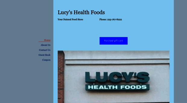 lucyshealthfoods.com