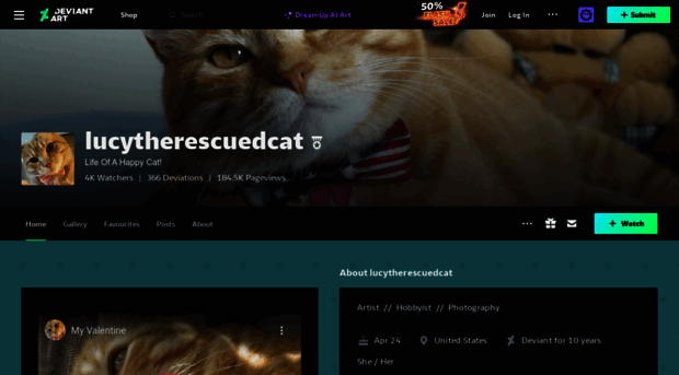 lucytherescuedcat.deviantart.com