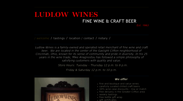 ludlowwines.com