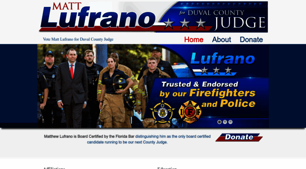 lufranoforjudge.com