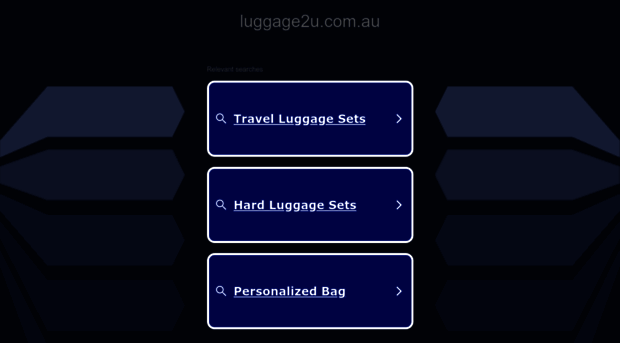luggage2u.com.au