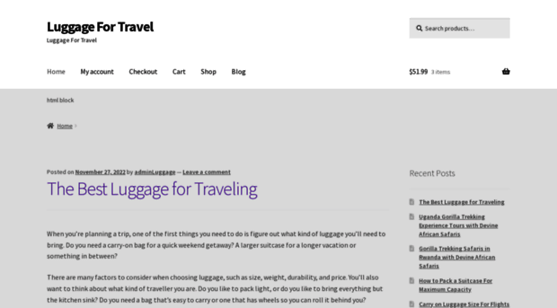 luggagefortravel.com