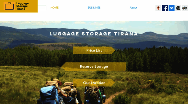 luggagestoragetirana.com