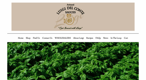 luigidelcontesauces.com