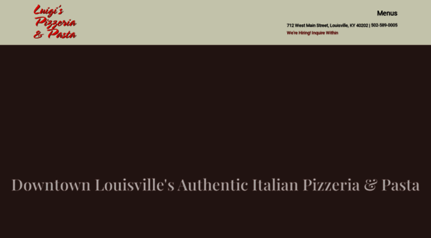 luigispizzeria.com