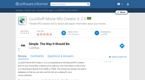 lujosoft-movie-nfo-creator-v.software.informer.com